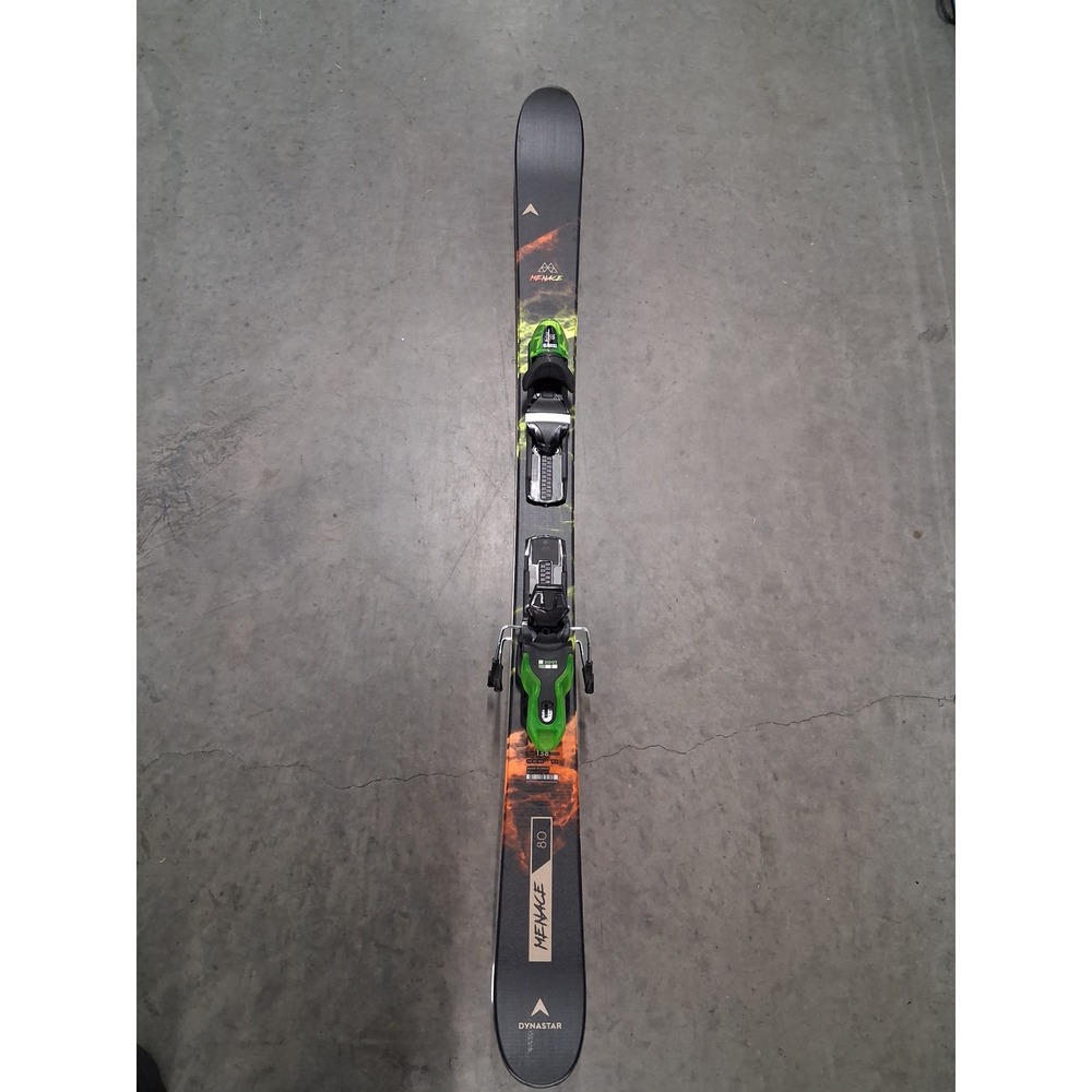 Dynastar Menace 80 Skis 138cm with Look Xpress 11 GW Bindings Black Green NEW